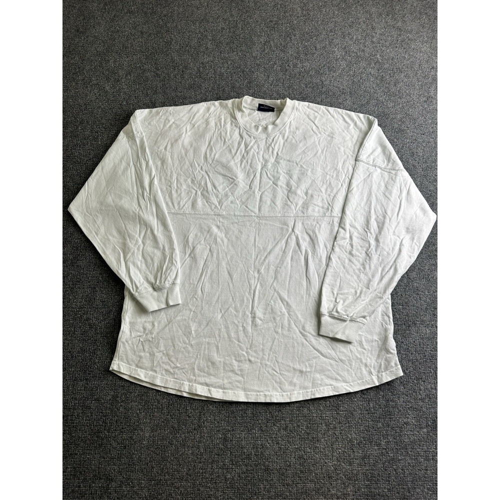 Mens Spirit Jersey Hawaii Islands Long Sleeve Oversized Shirt White, Size XL - Picture 2 of 6